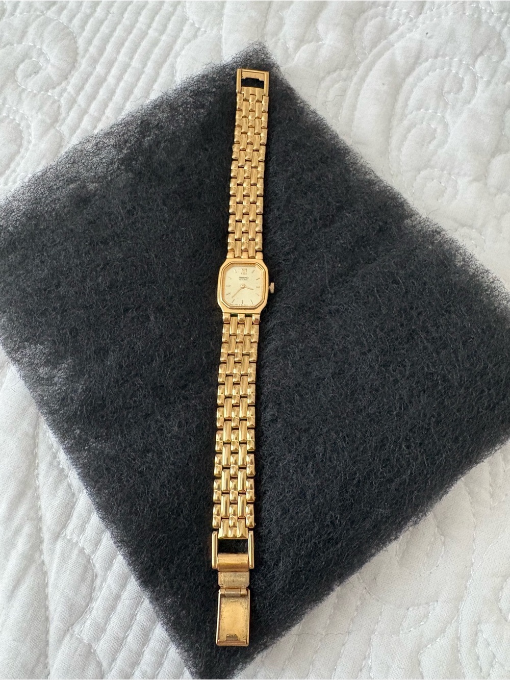 Vintage Seiko Gold-Tone Women's Bracelet Watch